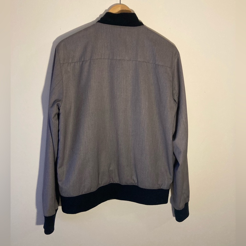 Men’s Gray Forever 21 Zip-up Jacket - Picture 7 of 8